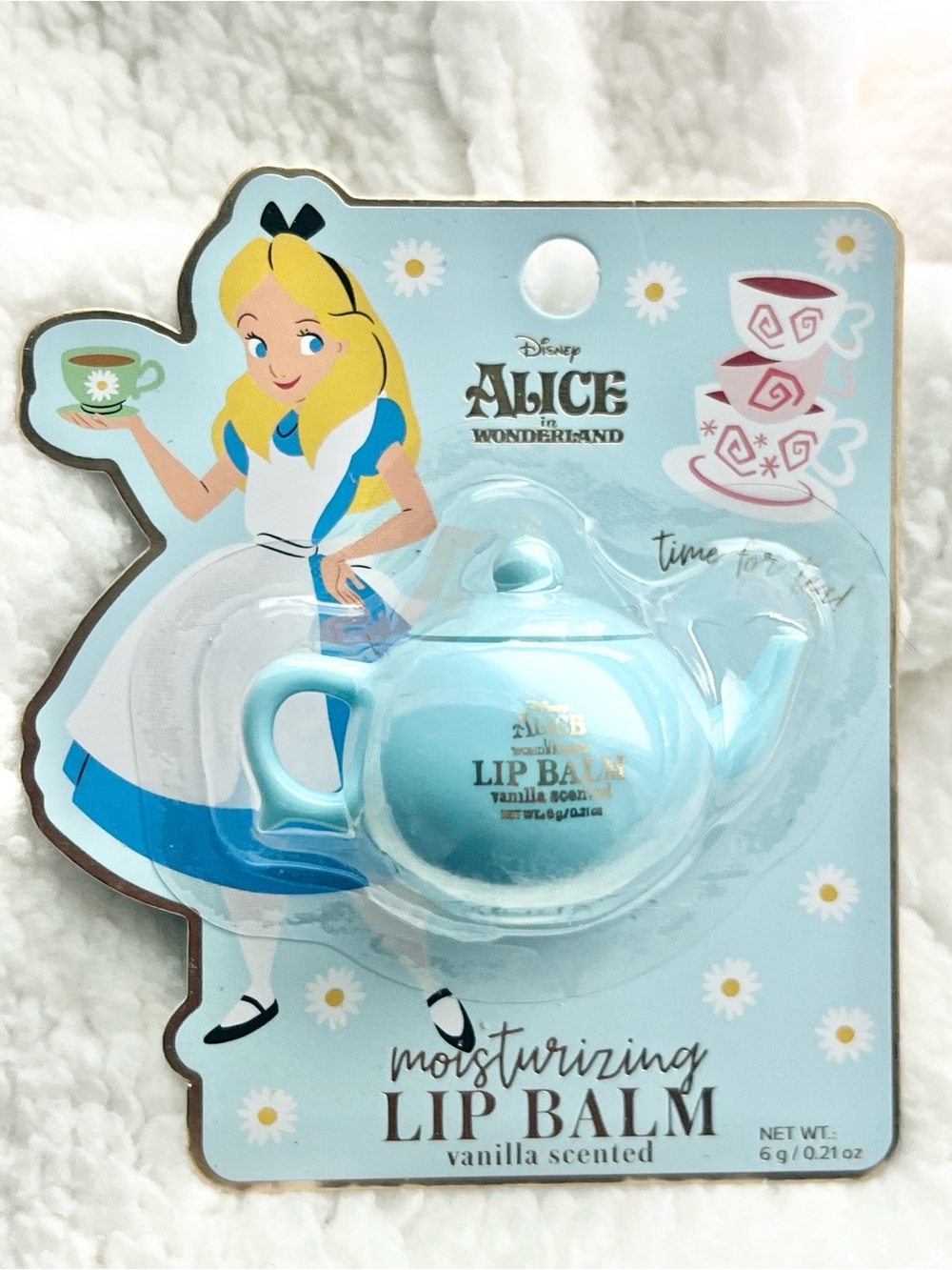 Alice in Wonderland Pastel Lip Balms Moisturizer